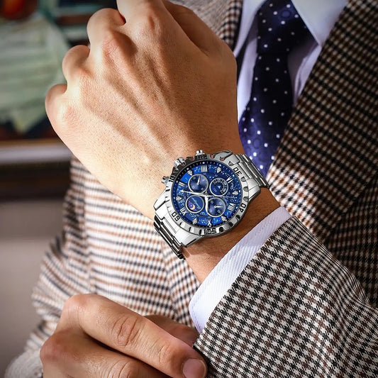 Montre de Luxe POEDAGAR: L'Élégance au Quotidien